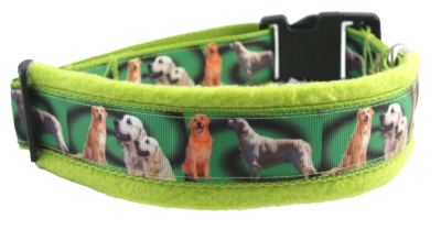 Hundehalsband Golden Retriever,L 50-55 cm Halsumfang, handgefertigt |  eBay.de