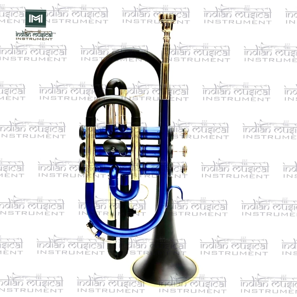 Cornet 3 Valve Bb Pitch Mouthpiece Hard Carry Case Cornet Musical Instruments - Image 3 of 4