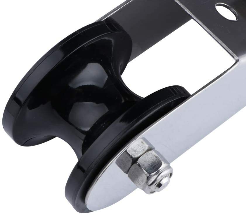 Pebbly Beach Boat Bow Anchor Rubber Roller, Fixed Marine Yacht Docking - Stainless Steel In | Whizz Anchors - Foto 2