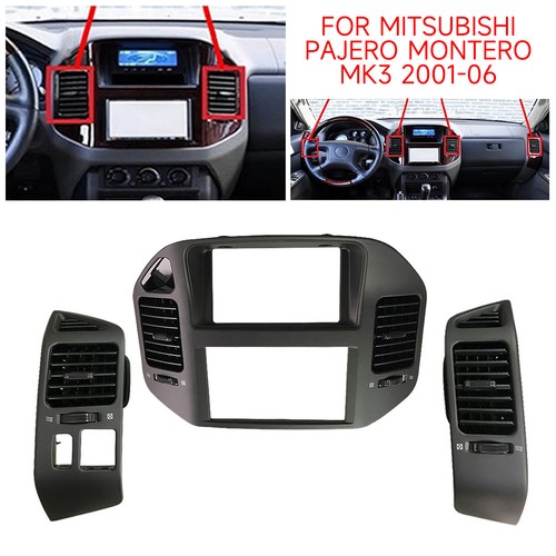 3PCS Front Dash Center Air Outlet Vent For 2001-06 Mitsubishi Pajero Montero MK3 - Bild 14 von 17