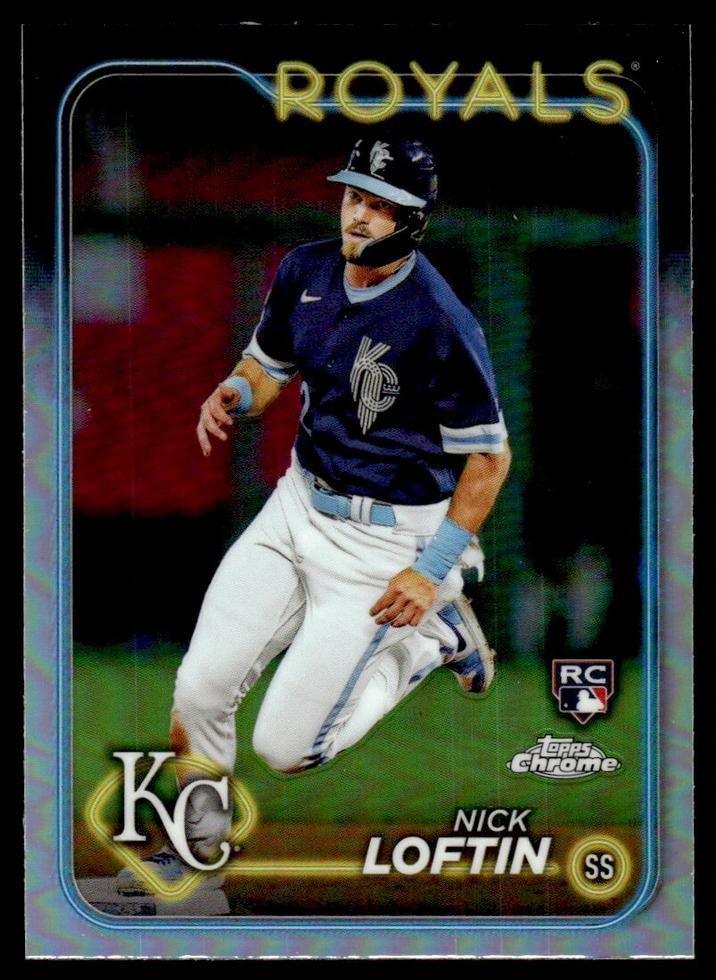 NICK LOFTIN 2024 TOPPS CHROME #183 REFRACTOR RC