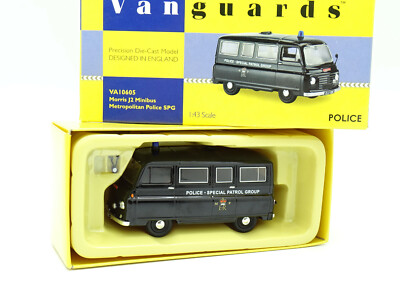 Vanguards 1/43 Morris J2 Minibus Polizei