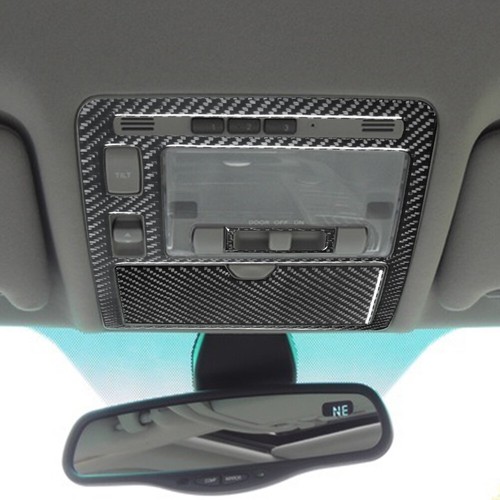 3X Carbon Fiber Overhead Console Frame Cover Trim For LEXUS RX330 350 2004-2009 - Picture 11 of 16