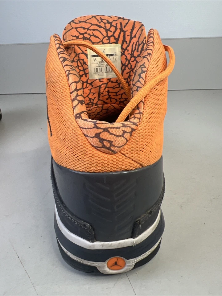 Nike Jordan B'Mo 'Orange Charcoal' Talla 13 580590-801 Foto 4 de 4