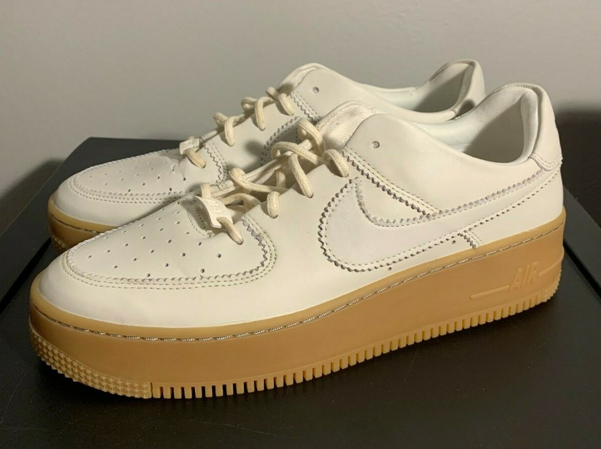 nike air force 1 sage low ivory gum