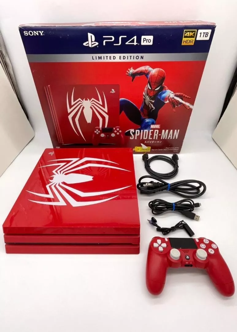 PLAYSTATION PS4 PRO 1 TB + MARVEL'S SPIDER-MAN