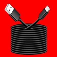 18feet/6m USB-C 3.1 Male to USB 2.0 Type-A Male Cable Charger Charging Cord