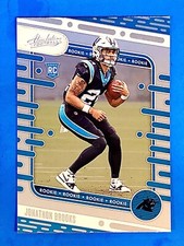 2024 Panini Absolute Football Base Jonathon Brooks RC #146 Carolina Panthers