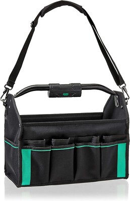 Mustbau Beleuchtete Werkzeugtasche zum Aufbewahren von Bohrern, Schraubendrehern