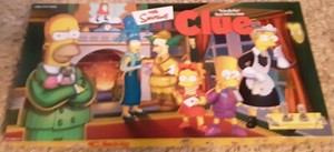 Simpsons Clue Board Game