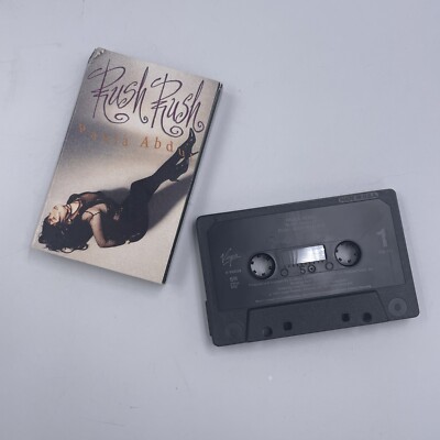 Rush Rush - Paula Abdul - Compact Audio Cassette Tape Musicassette w/ Case