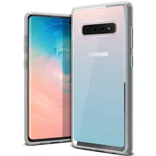 Galaxy S10 Case VRS Design Anti-Yellowing Crystal Clear Slim Soft Protective 