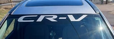 FOR CR-V Honda Windshield Banner Decal With Application Tool