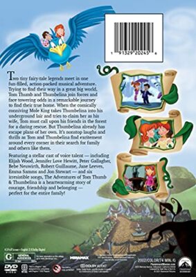 (未使用･未開封品)Adventures of Tom Thumb &amp; Thumbelina [DVD] Amazon.com: The Adventures of Tom Thumb & Thumbelina