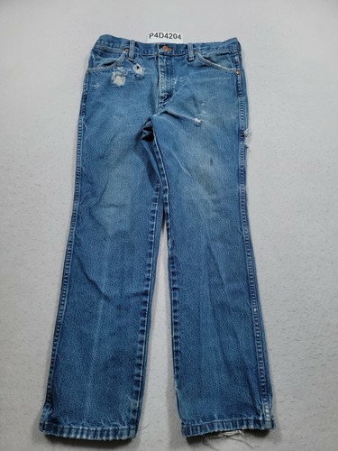 VTG Wrangler Men Pants Jeans 32x28 Blue 