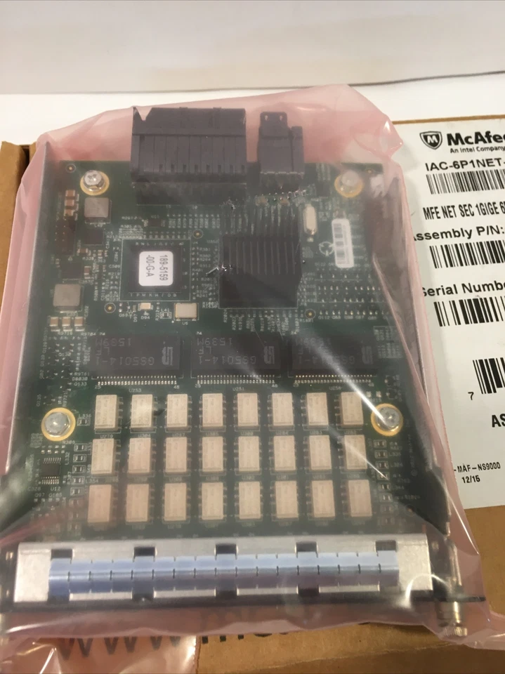 6-port RJ-45 1 Gbps/100 Mbps/10 Mbps internal fail-open Network Interface Mod - Image 3 of 4