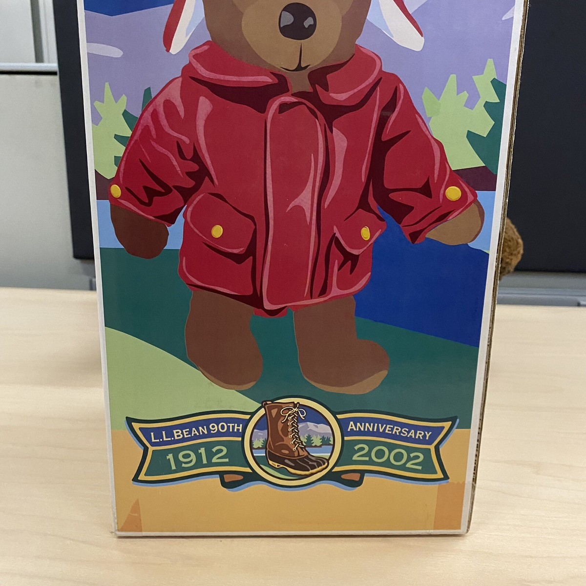レア　llbean teddy bear テディベアー LL Bean 90th Anniversary Teddy Bear 2002 Special Edition 18