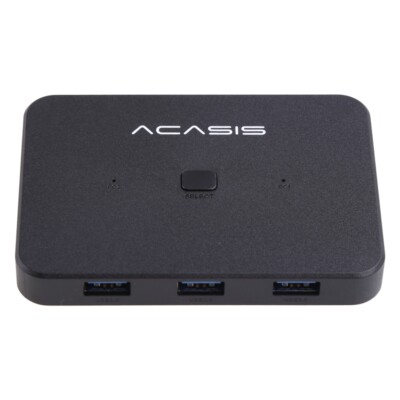 3X1 KVM Switcher Box Splitter 4K 60Hz 3 in1 Out