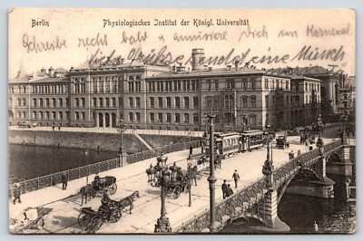 1926 Germany Berlin Königl Universität InstituteVintage Postcard POSTED