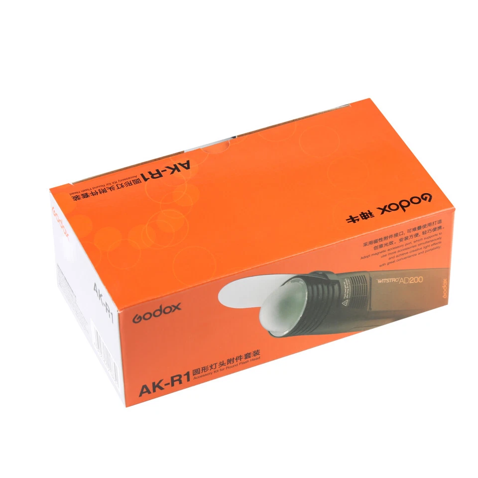 US 2Sets Godox AK-R1 Barn Door Honeycomb Diffuser Kits for AD100Pro AD200 V1 - Image 3 of 4