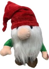Walking and Singing Christmas Gnome Plush - 9 Inch, Festive Holiday Cheer, Gr/R