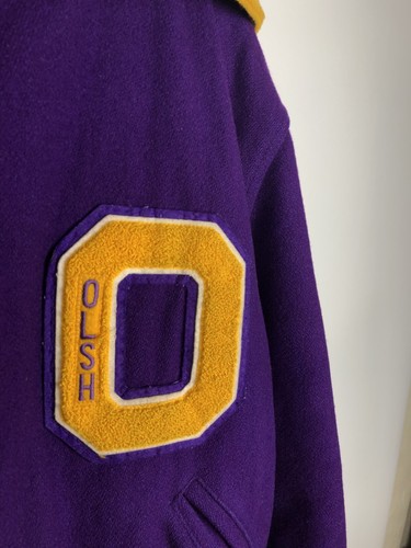 Vintage NEFF OLSH Jacket Purple size L - Picture 7 of 14