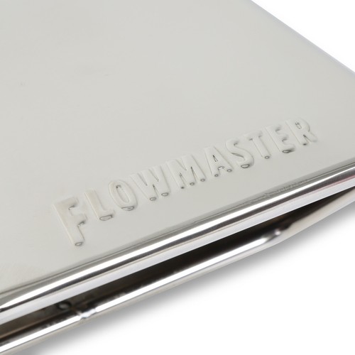 Flowmaster Exhaust Tip 3.0 x 5.5 Polished Angle Rolled Edge Stainless Steel - Picture 3 of 8