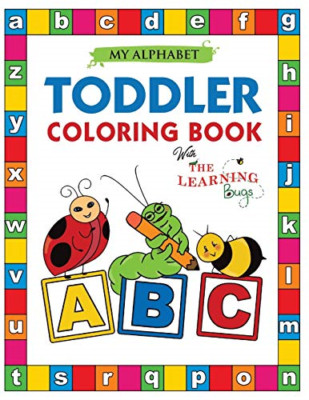 My Alphabet Toddler Coloring Book with The Learning Bug -  NEW The Learning Bu 2