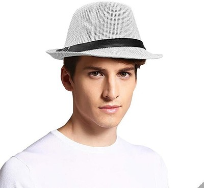 chapeau fedora paille