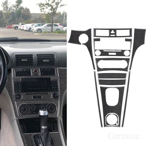 For Mercedes C-Class W203 Carbon Fiber Full Kits Interior Trim Set - Picture 2 of 18