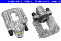 ATE Bremssattel Bremssystem FüR BMW 5Er E60 525D 530D 7Er E65 E66 E67 730 Ld