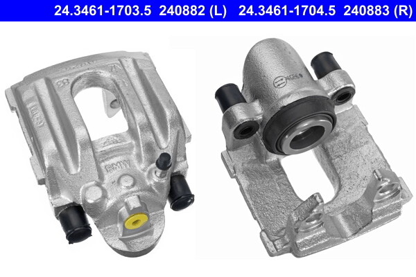 ATE Bremssattel Bremssystem FüR BMW 5Er E60 525D 530D 7Er E65 E66 E67 730 Ld-image