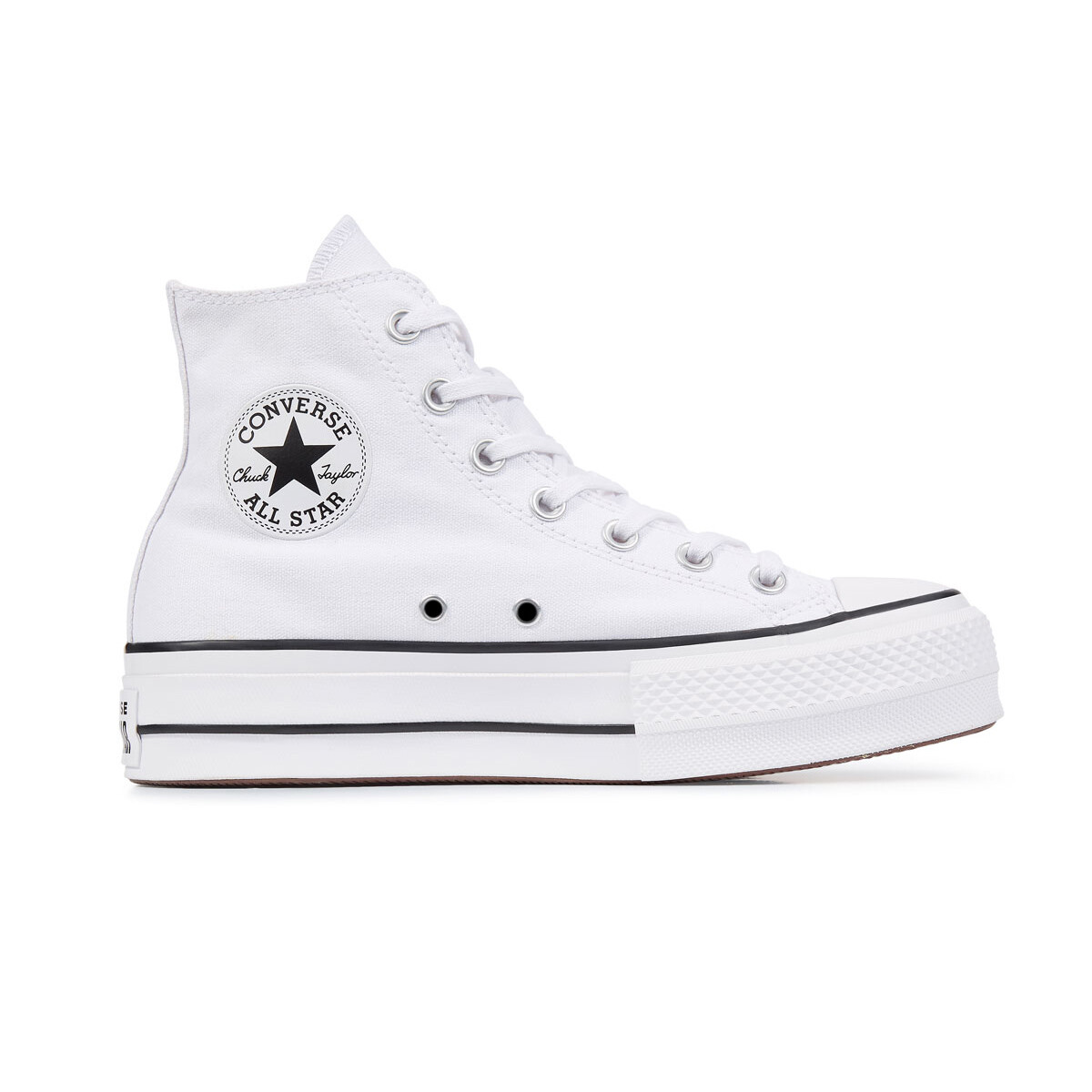 Converse Chuck Taylor All Star Lift Hi White Black Platform Converse Chuck Taylor All Star Lift Hi White Black Platform