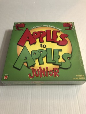 MATTEL Apples to Apples Junior Game Brand New Sealed 2013 27084645224 | eBay