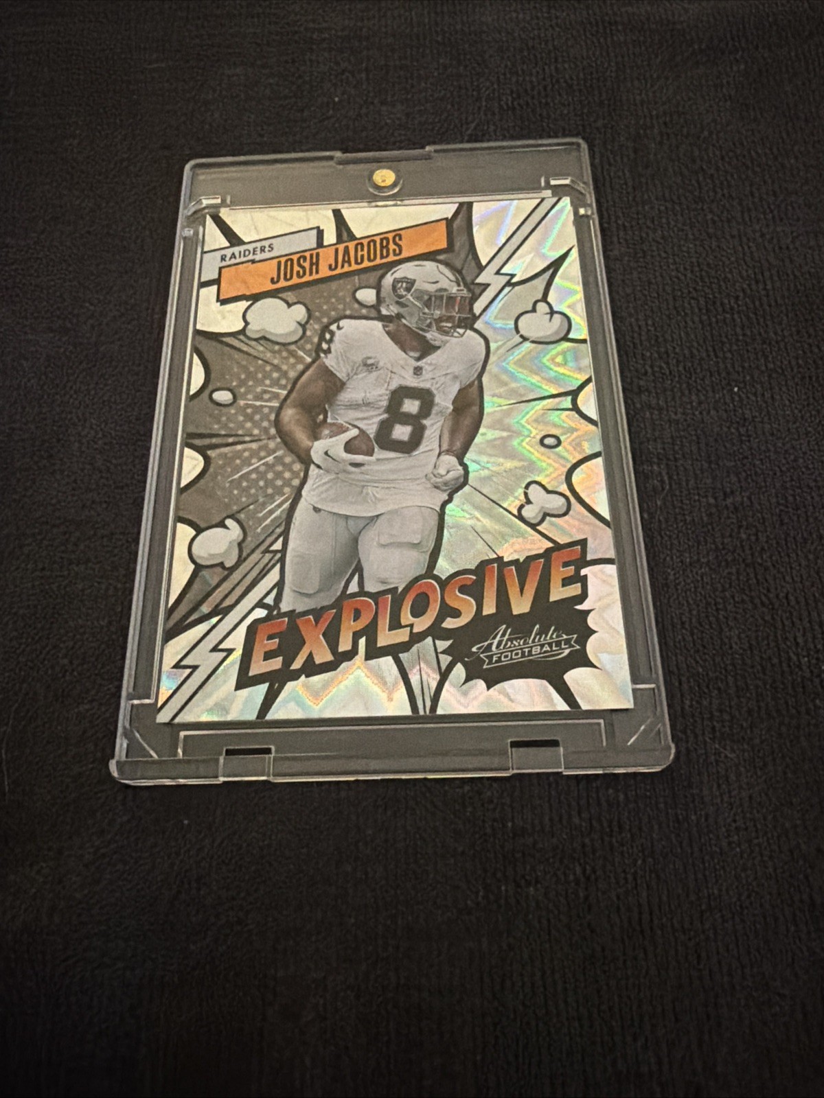 2023 Panini Absolute Explosive Josh Jacobs #26 Raiders CASE HIT