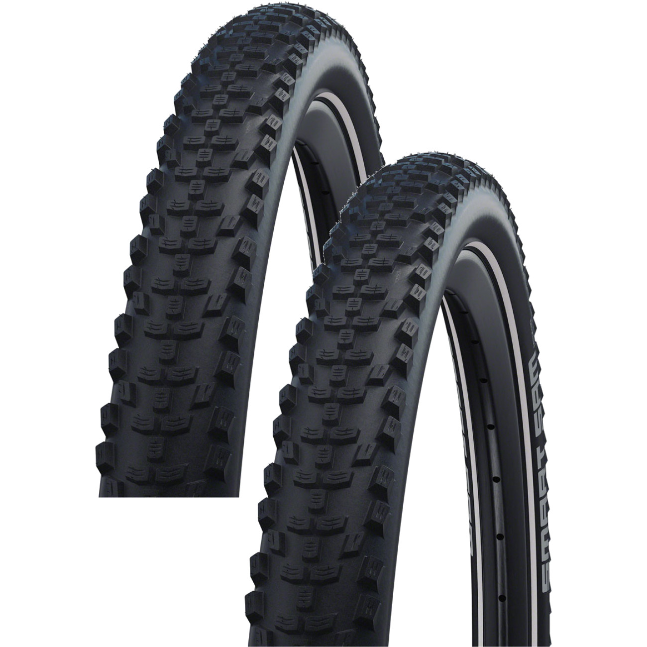 Комплект из 2 шин Schwalbe Smart Sam - 29 x 2,1, Решающий, Проволочный, Черный