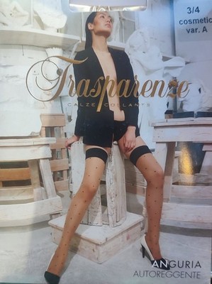Transparenze STOCKINGS TRANSPARENZE ANGURIA SHEER SPOT HOLD-UPS - size 1/2