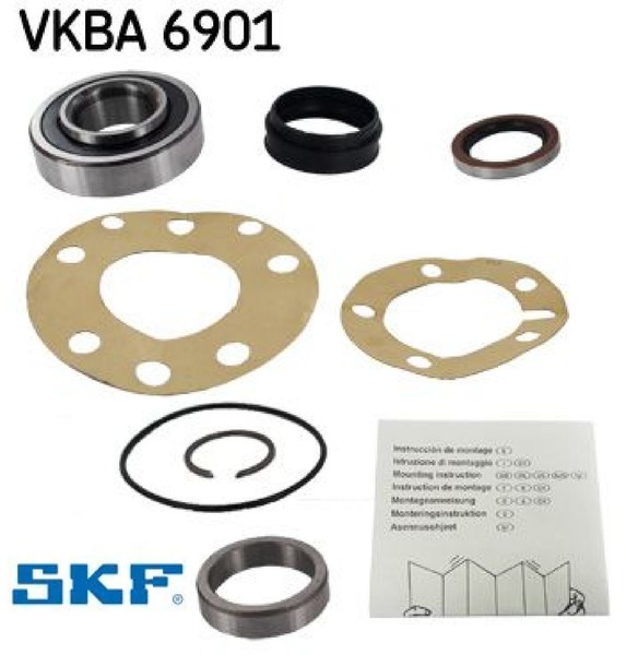 SKF VKBA6901 Radlagersatz Radlager Satz Hinterachse Hinten FüR Toyota-image