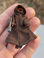 Vintage Star Wars, KENNER 1977, Loose Jawa, Cloth Cloak and Gun, Hong Kong