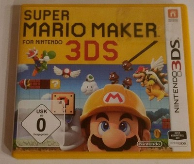 Nintendo 3DS - Super Mario Maker 3DS - OVP