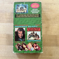 Hard 'N Heavy Vol. 9 VHS Uncensored Heavy Metal Video