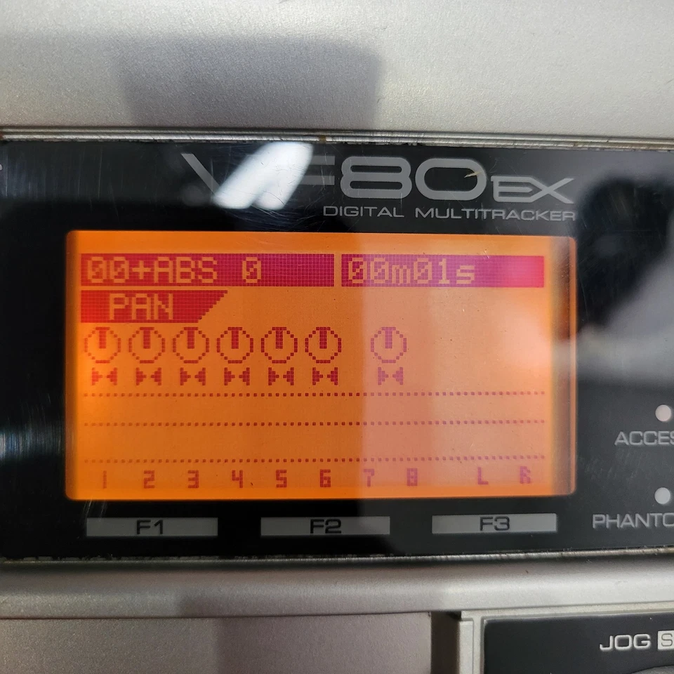 Fostex VF80 ex multi-track recorder Digital Multitracker VF80EX JAPAN RARE - Image 2 of 4