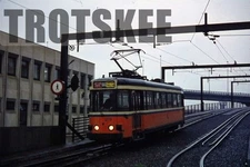 35mm Slide BELGIUM Charleroi Tram Strassenbahn 9176 1982 Original Belgian