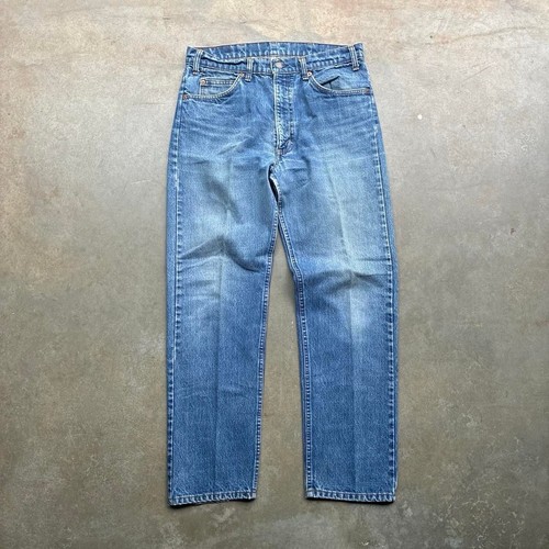 Vintage Levi's 1980’s made in USA 505 Orange Tab Jeans