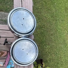 1967-68 Ford Mustang Wheel Hub Center Caps Poverty Caps