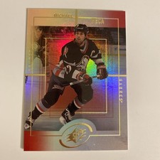 1999-2000 Upper Deck SPx Michael Peca #17 Sabres Hockey Card