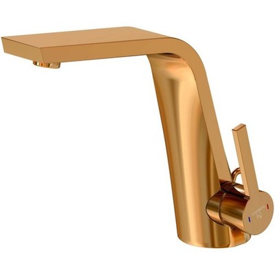 Steinberg Serie 260 Waschtischarmatur 26010001RG Ausladung 158mm, rose gold,