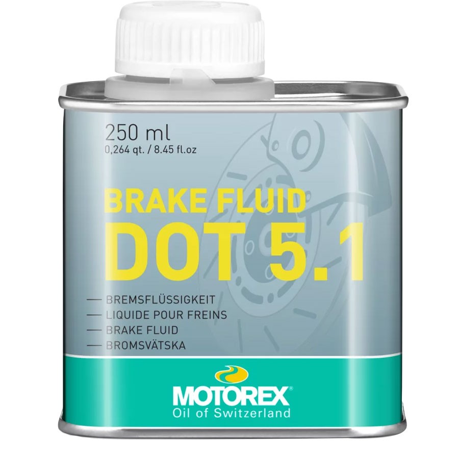 Motorex Bike DOT-5.1 Brake Fluid 250ml - High-Performance Wet Boiling Point for