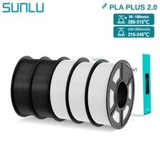 PLA+2.0 3D Filament 5KG PLA plus Upgrade 1.75Mm Neatly Wound Colorful 3D Filamen