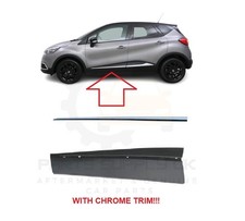 NEW FOR RENAULT CAPTUR 2013 - 2019 FRONT DOOR MOULDING TRIM PANEL LEFT N/S